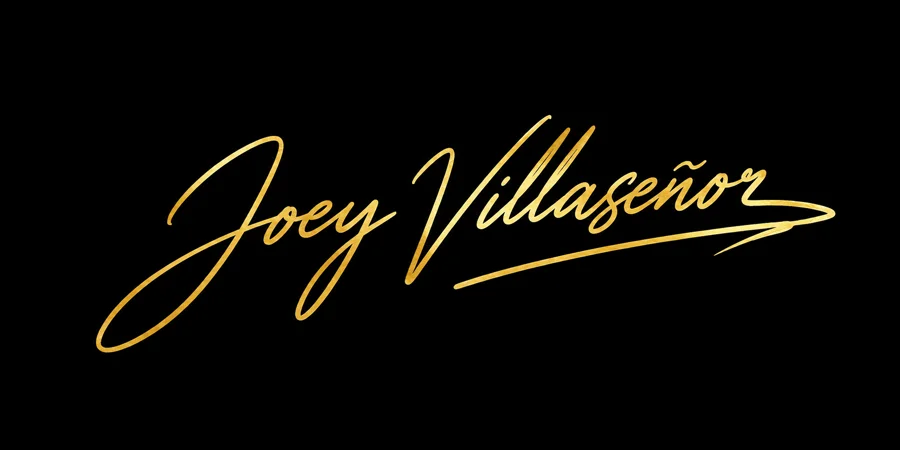 Joey Villaseñor signature
